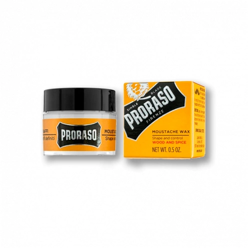 Proraso vosk na tvarovanie fúzov Wood &amp; spice 15g