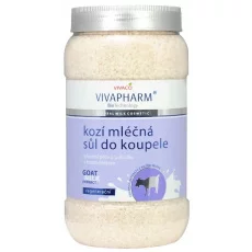 VIVACO Sůl do koupele s kozím mlékem VIVAPHARM 1200 g
