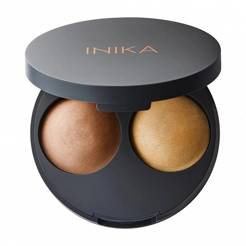 Inika Organic Baked Contour Duo Powder Almond 5 g Inika Organic Baked Contour Duo Powder Almond 5 g