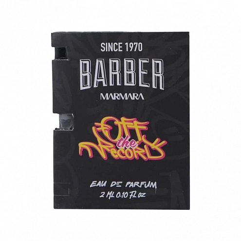 Marmara Barber Eau de Parfum Off The Record 2 ml – Tester Marmara Barber Eau de Parfum Off The Record 2 ml – Tester