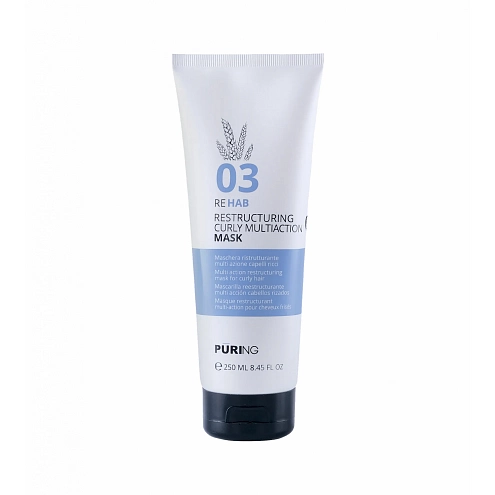 PÜRING PR 03 Rehab Restructuring Curly Multi Action Mask 250 ml