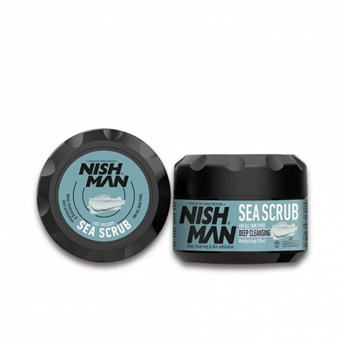 NishMan čistiaci peeling s morskou soľou 300ml