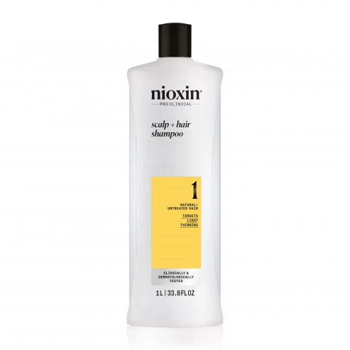 Nioxin Scalp + Hair Shampoo System 1 1000 ml