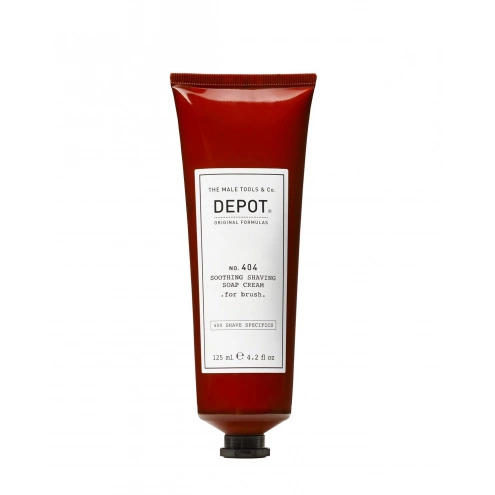 Depot 404 Soothing Shaving Soap Cream For Brush 125ml