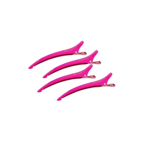 Framar Clips Super Sectioner Pink 4ks