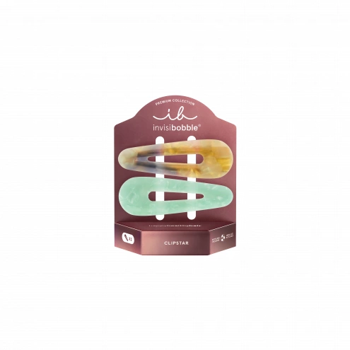 Invisibobble CLIPSTAR PREMIUM Rainbow Carousel 2pc