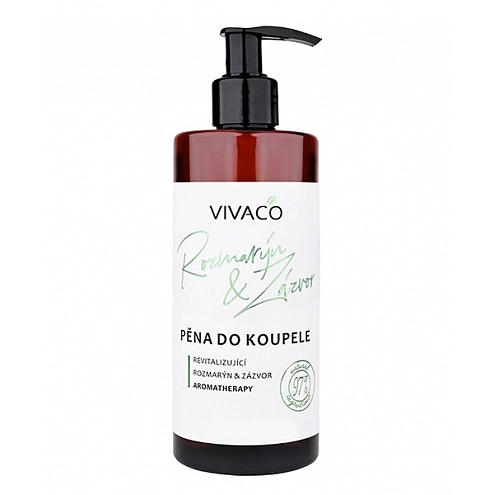 VIVACO Pěna do koupele Rozmarýn a Zázvor 300 ml