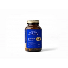 Thomas Arsov Longevity NAD+ Booster Vitality Supplement 90 cps.