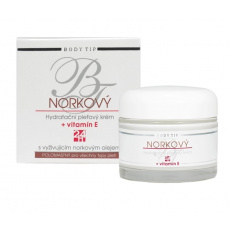 VIVACO Pleťový krém s norkovým olejem BODY TIP 50 ml