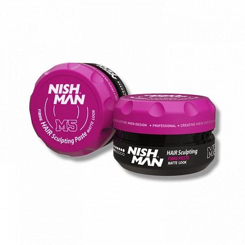NishMan matná pasta na vlasy M5 Matte Look 100ml