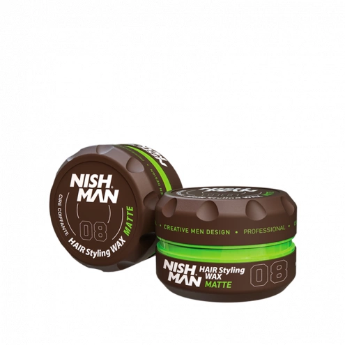 NishMan matný vosk na vlasy 08 Matte 150ml