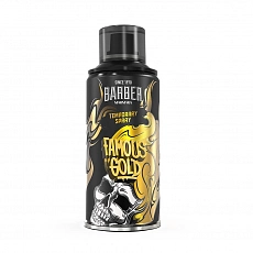 Marmara Barber Famous Gold Temporary Hair Color Spray 150 ml