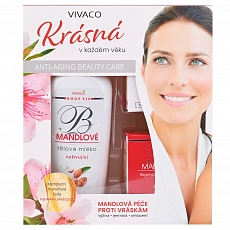 VIVACO Dárková kazeta kosmetiky s mandlovým olejem