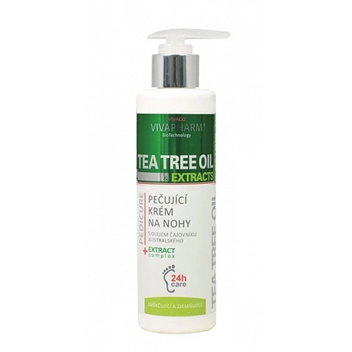 VIVACO Krém na nohy s Tea Tree Oil VIVAPHARM 200 ml