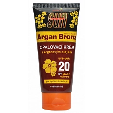 VIVACO Opalovací krém s BIO arganovým olejem SPF 20 SUN VITAL 200 ml