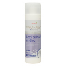 VIVACO Tělové mléko s kozím mlékem VIVAPHARM 200 ml