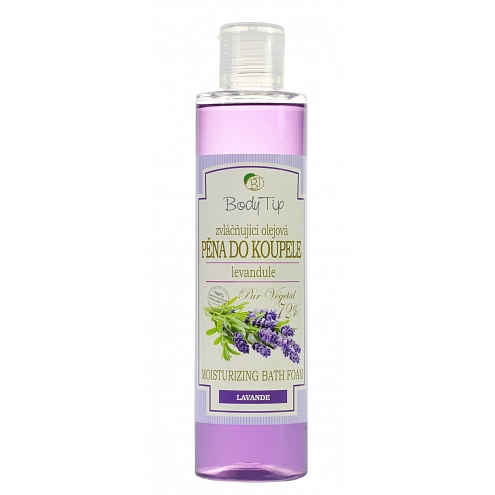 VIVACO Olejová pěna do koupele Levandule BODY TIP 250 ml VIVACO Olejová pěna do koupele Levandule BODY TIP 250 ml