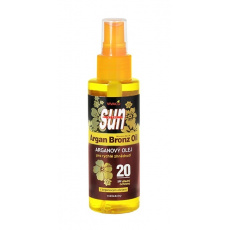 VIVACO Opalovací olej s BIO arganovým olejem SPF 20 SUN VITAL 100 ml
