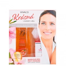 VIVACO Dárková kazeta kosmetiky s mandlovým olejem