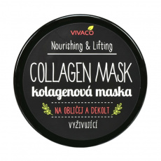 VIVACO Kolagenová maska na obličej a dekolt 100 ml