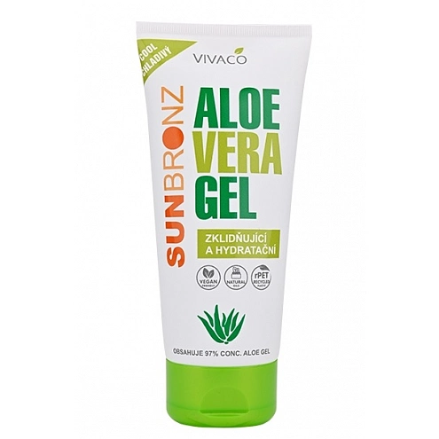VIVACO Zklidňující gel s Aloe vera 97% SUN BRONZ 200 ml