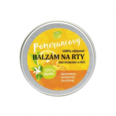 VIVACO 100% Přírodní balzám na rty s bio pomerančovým olejem 25 g