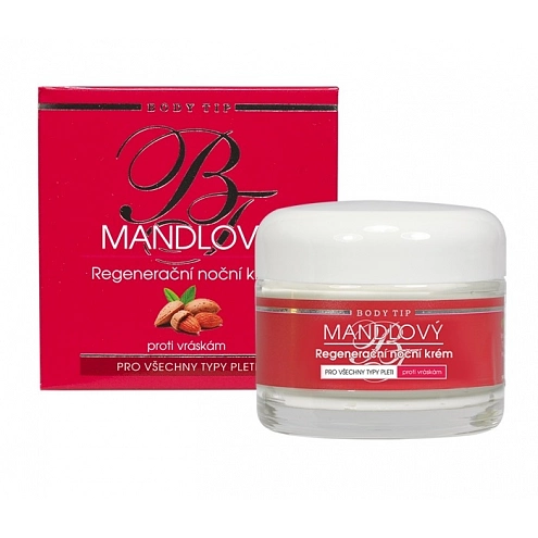 VIVACO Pleťový noční krém s mandlovým olejem BODY TIP 50 ml VIVACO Pleťový noční krém s mandlovým olejem BODY TIP 50 ml