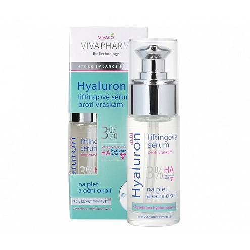 VIVACO Pleťové sérum s kyselinou hyaluronovou VIVAPHARM 30ml