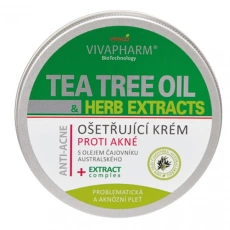 VIVACO Ošetřující krém s Tea Tree Oil VIVAPHARM 200 ml