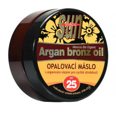 VIVACO Opalovací máslo s BIO arganovým olejem SPF 25 SUN VITAL 200 ml