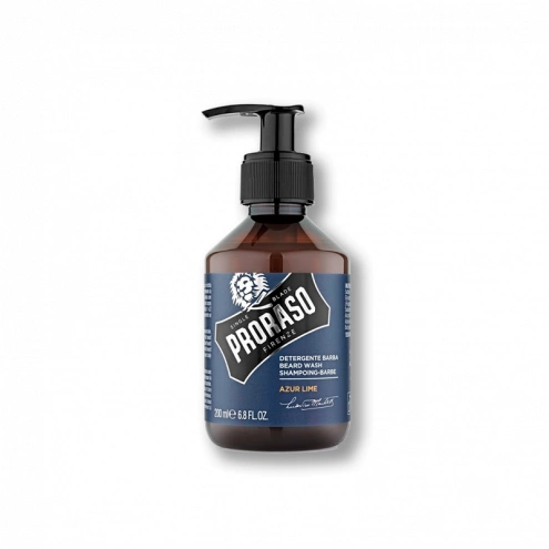 Proraso čistiaci šampón na bradu Azur Lime 200ml