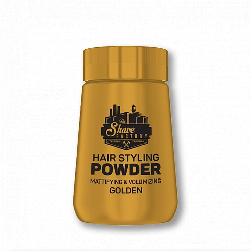 The Shave Factory stylingový púder na vlasy v krabici Golden 20g