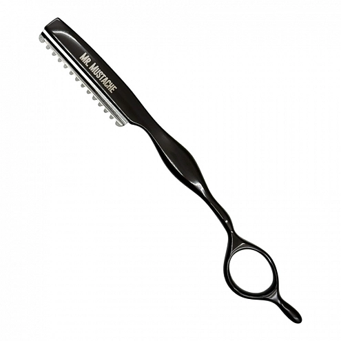 MR. MUSTACHE Styling Razor Gunsteel Hair Thinning Razor
